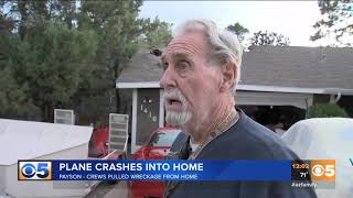 VIDEO: Two killed in Payson plane crash have been identfied