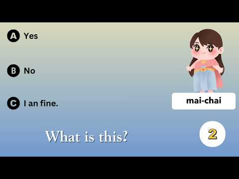 Thai Quiz Beginner Thai language for daily life