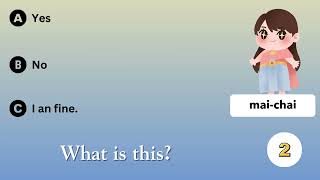 Thai Quiz ( Beginner ) Thai language for daily life screenshot 5