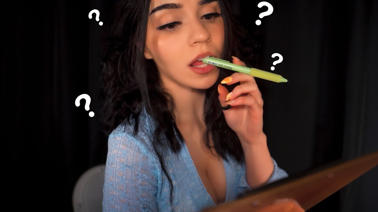 ASMR Asking You Questions Until You Fall Asleep