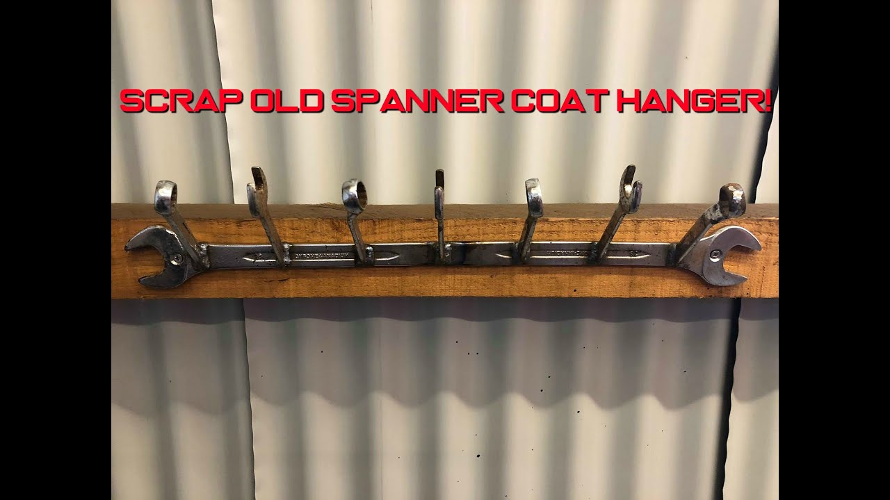 Make Your Own Scrap Spanner Coat Hanger! YouTube