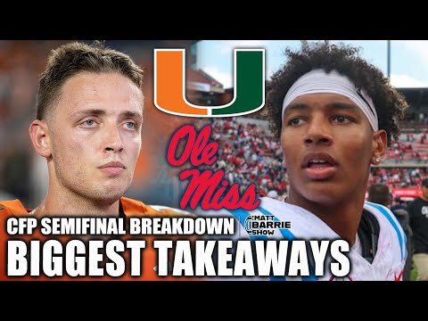 UNPACKING FIESTA BOWL 🏈 Beck's butterfly effect and Chambliss' electric run ⚡ | The Matt Barrie Show