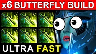 6 BUTTERFLY PHANTOM ASSASSIN - DOTA 2 PATCH 7.06 NEW META PRO GAMEPLAY