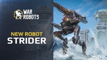 War Robots: New Robot Strider