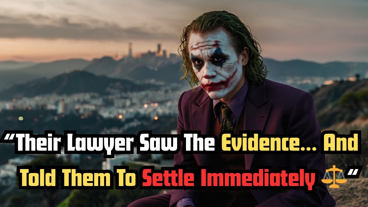 THEIR LAWYER SAW THE EVIDENCE… AND TOLD THEM TO SETTLE IMMEDIATELY ⚖️| Joker Speech