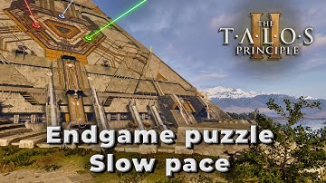 Talos Principle 2 - Endgame Puzzle | No speed-ups | Detailed explanation