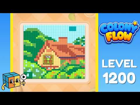 Colony Flow Level 1200 Walkthrough Solution