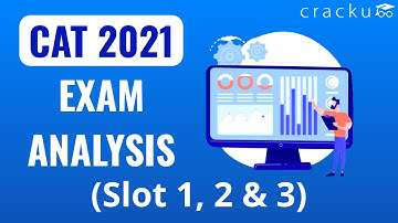 CAT 2021 Exam Analysis | Slot - 1, 2 & 3 Overall Analysis
