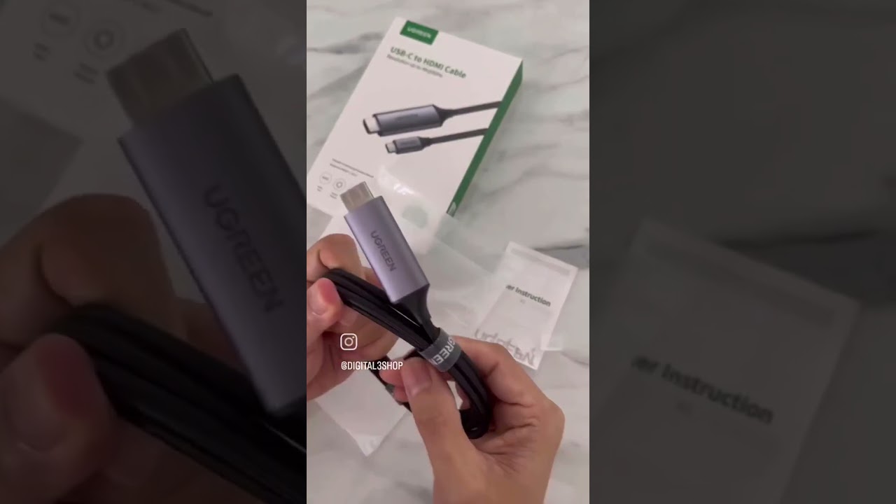 This Is a Ugreen Usb-C to Hdmi Cable (Model Mm142-50570).
