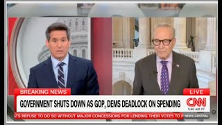 CNN Calls Out Chuck Schumer for HYPOCRISY on Shutting Down the Government