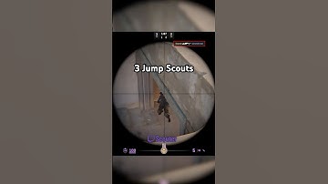3 Jump Scouts #4k #cs2 #scout #ssg08 #clips