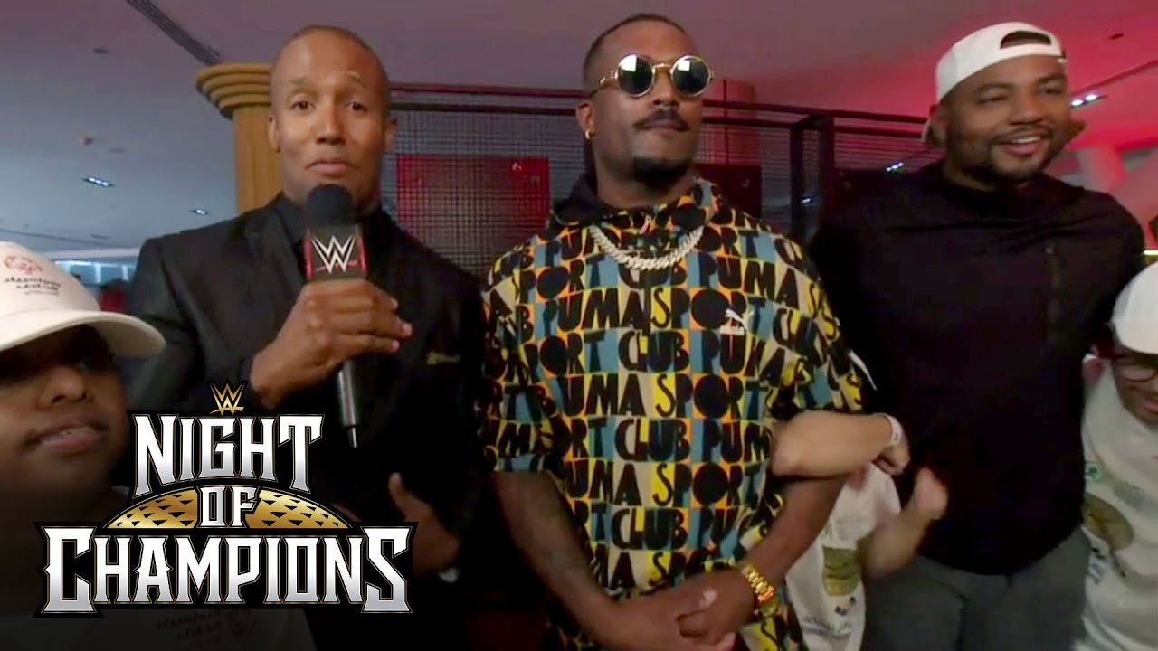 WWE Supports Special Olympics KSA Athletes at Night of Champions YouTube