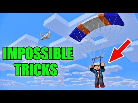 Minecraft αλλά απίστευτα TRICKS..... Famous Games