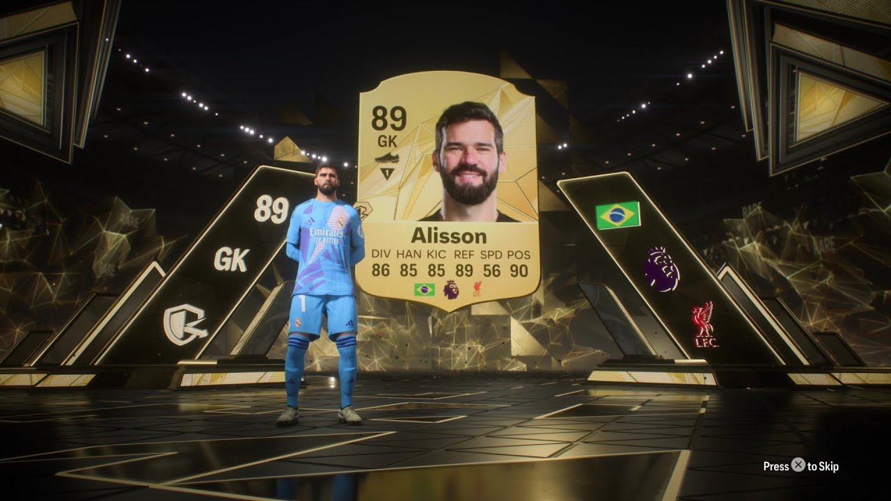 89 ALISSON PACKED FROM 75+X2 PACK (FC 25: PART 15)