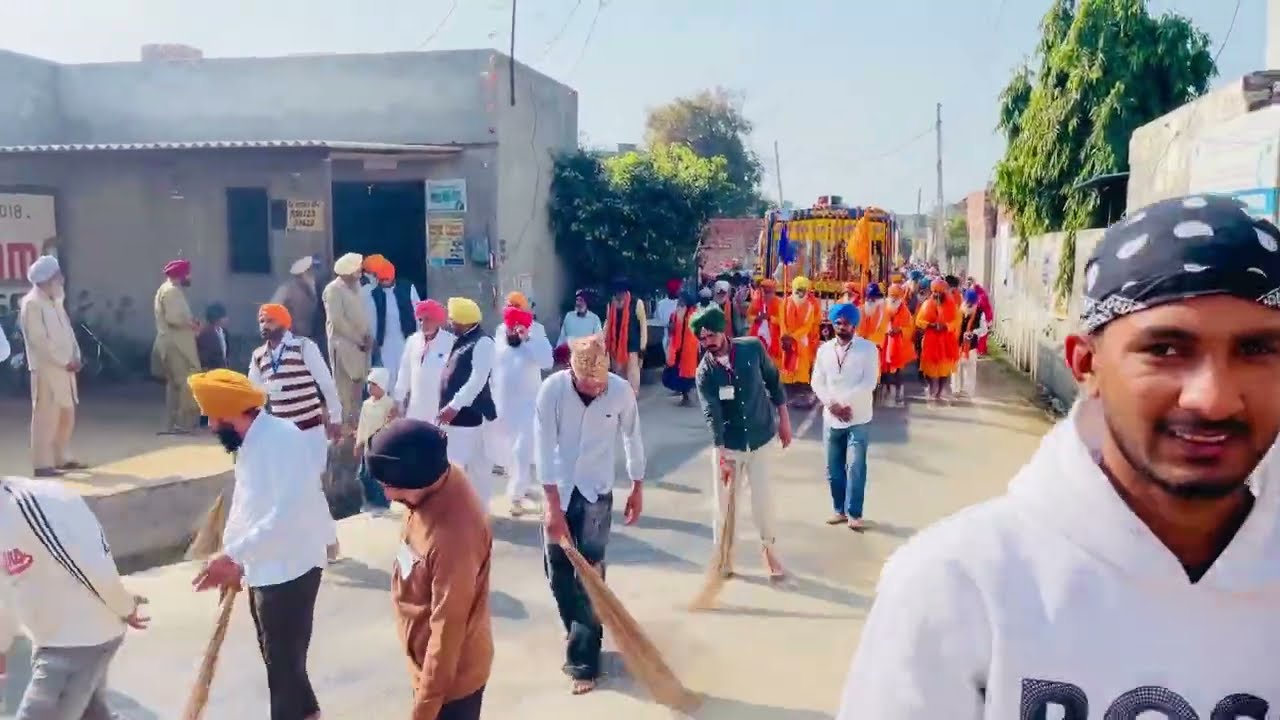 ਧੰਨ ਧੰਨ ਸ਼੍ਰੀ ਗੁਰੂ ਰਵਿਦਾਸ ਮਹਾਰਾਜ ਜੀ ਦੇ ਪ੍ਰਕਾਸ਼ ਪੁਰਬ ਮੌਕੇ ਨਗਰ ਕੀਰਤਨ ਸਜਾਇਆ ਗਿਆ ਪਿੰਡ ਕਣਕਵਾਲ ਭੰਗੂਆਂ 🙏🙏🙏