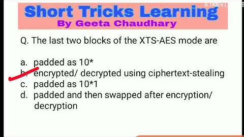 MCQs on cryptography and computer network security |Part-4 | Geeta Chaudhary