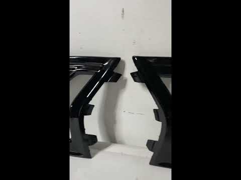 Решітка (накладка) птф LED ЛІВА FORD FUSION MONDEO 2019 глянець KS7Z-17B814-CD, видео 1