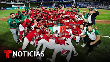 ¿Cómo le va a México en el Mundial de Béisbol?