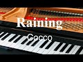 Raining Cocco ピアノ 歌詞 