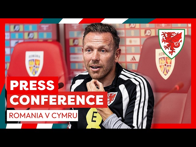 Press Conference 🎙️| Craig Bellamy - Romania v Cymru