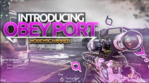 Introducing Obey Port! (#ObeyRC Winner)