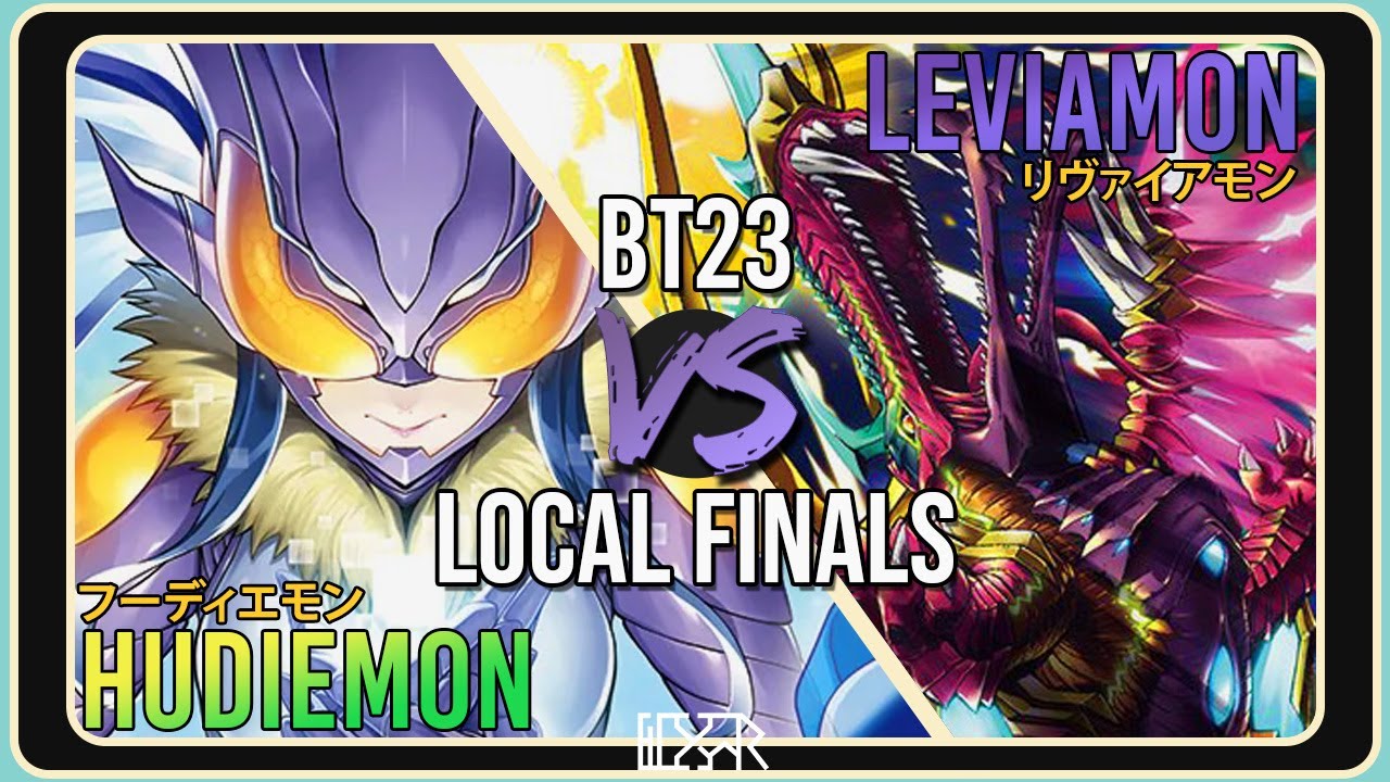Комментарий к матчу Leviamon против Hudiemon [Digimon TCG BT23 Local FINALS]