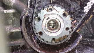 2001 Kia sportage crankshaft & timing pulley worn 2001 Kia Sportage Interference Engine