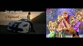 Wiz Khalifa  See You Again Ft Charlie Puth  chipmunk Version  Nick Chip 