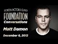 Conversations with Matt Damon