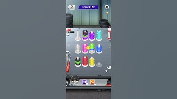 #31 How to solve nut sort mini game in PUZZ REVE #gameplay #games #shinichiro #puzzreve #puzzle