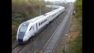 New805 007 And 805 006 For Avanti West Coast Leaving Hitachi Factory Enrout Oxley Car Md 21123