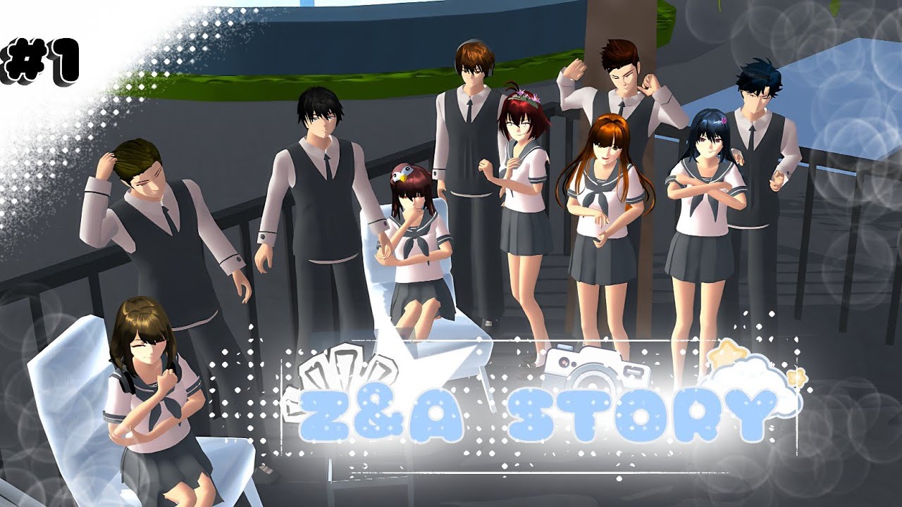 Z&A Story||Drama Sakura||Sakura school simulator