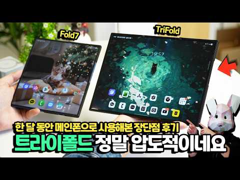 리셀가 500만원...? 한정판이 된 것 같은 갤럭시 트라이폴드 한 달 사용기!