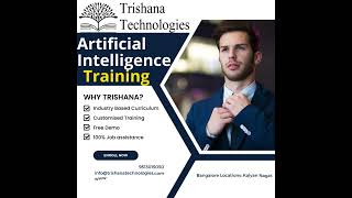 Artificial Intelligence Training in Trishana Technologies  #trishanatechnologies #onlinelearning