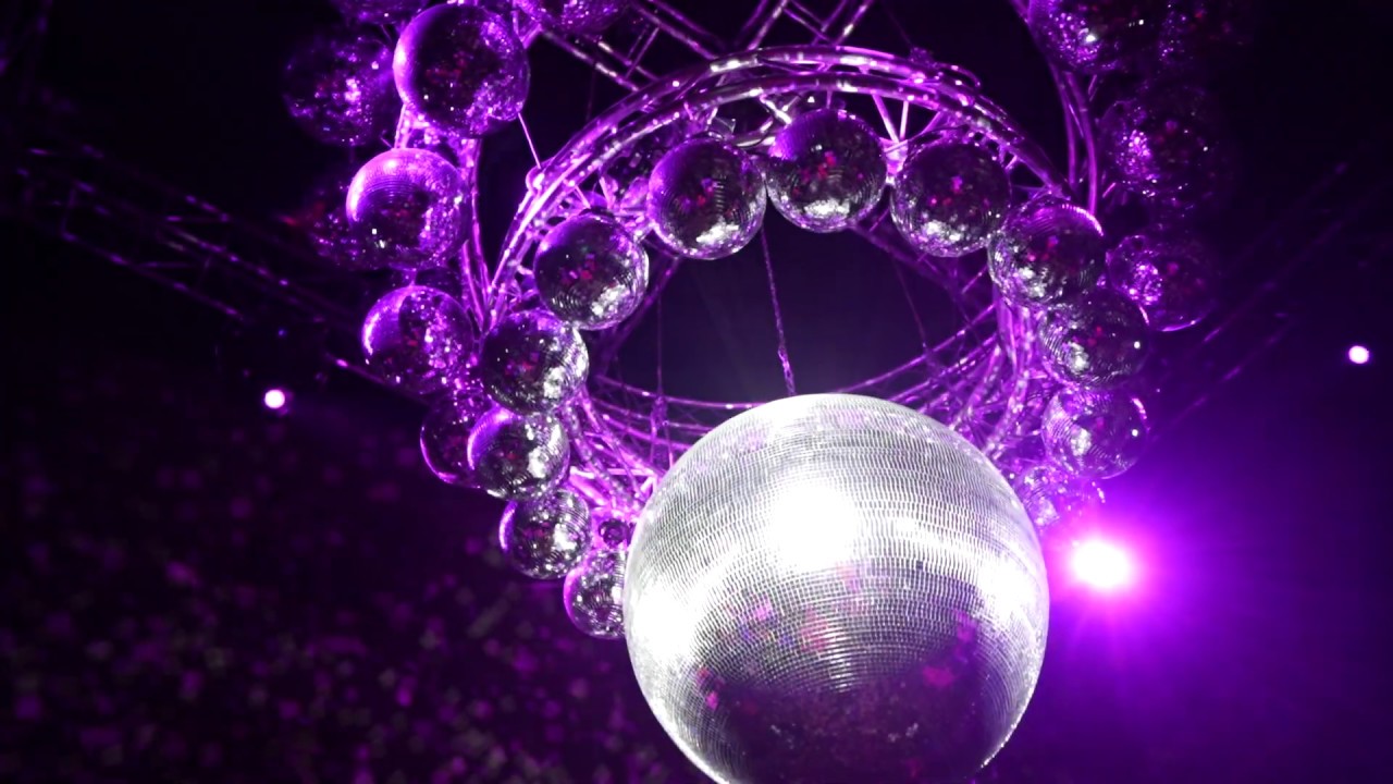 Mirror Ball Chandelier installation from Prolight on Festival of Lights Zagreb YouTube