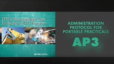 Administration Protocol for Portable Practicals (AP3) Introductory Video