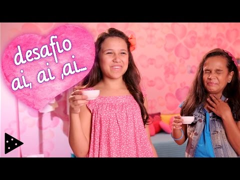 DESAFIO AI AI AI COM JULIANA BALTAR E LYVIA MASCHIO ❤ MUNDO DA MENINA