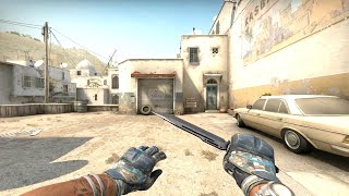 CS Moto Gloves Cool Mint Battle-Scarred | Skin Showcase