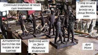 April 14, 2026 - Continued breakout and removal of gating systems, beginning work on Jerry McKenna..