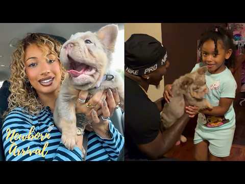 DaBaby & DaniLeigh Reunite To Surprise Daughter Velour With A Puppy For Her Fifth B-Day! 🐶