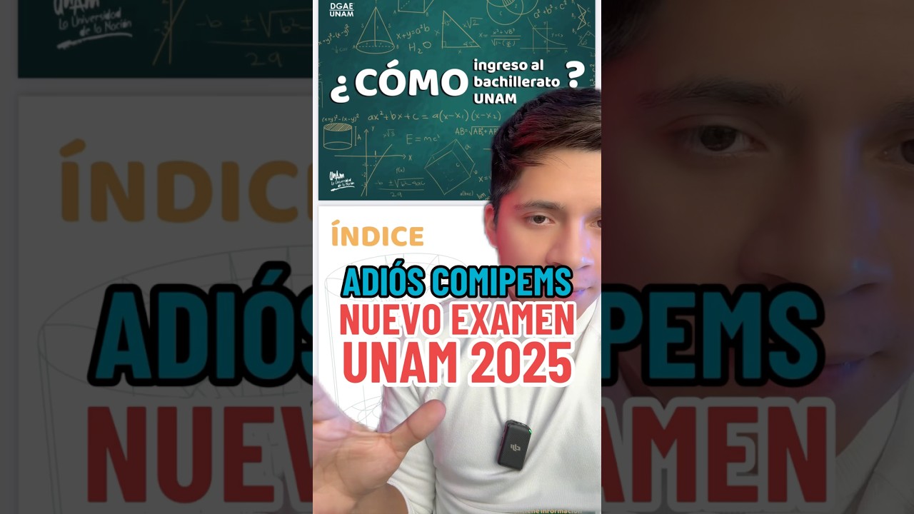ADIÓS COMIPEMS: Este será el NUEVO examen de la UNAM para PREPA y CCH