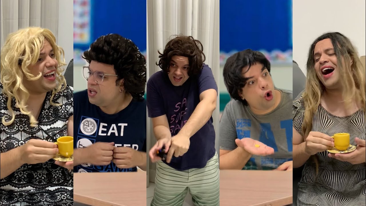 MEIA HORA DE VÍDEOS (TUTU SANGOME TV) TENTE NÃO RIR