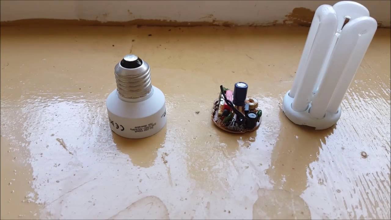 How Does It Work a CFL bulb HDIW1 YouTube