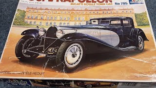 Italeri Bugatti 1930 Coupe Napoleon  1/24 Scale