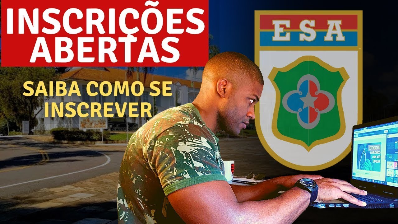 Inscrição ESA 2022 / 2023 - Passo a Passo