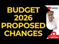 BUDGET 2026 PROPOSED CHANGES | 17 LACS TAX FREE