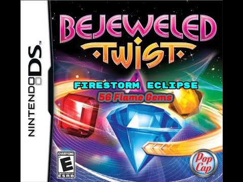 Bejeweled Twist DS Challenge Mode Firestorm Eclipse 56 Flame Gems
