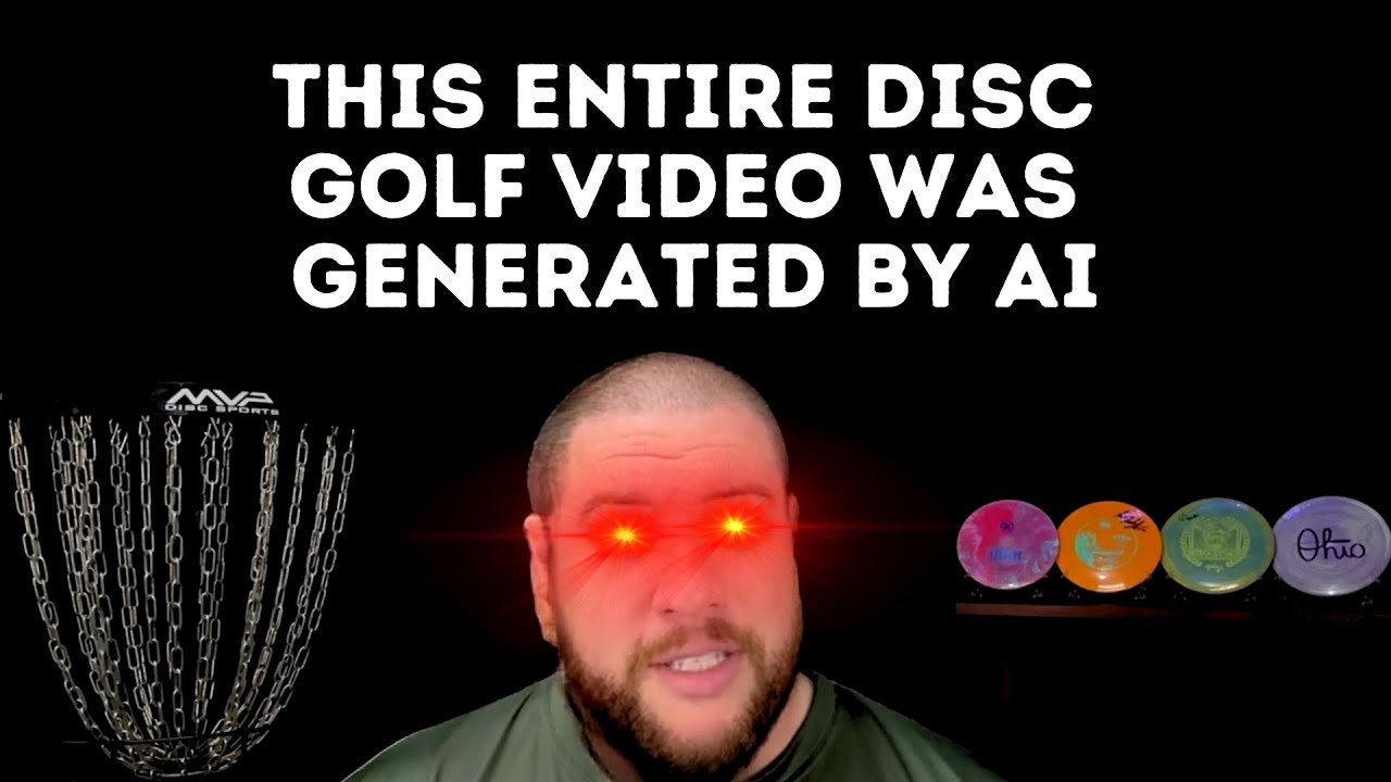 This disc golf video was generated by AI. Except it doesn't know