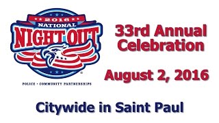National Night Out Promo 2016
