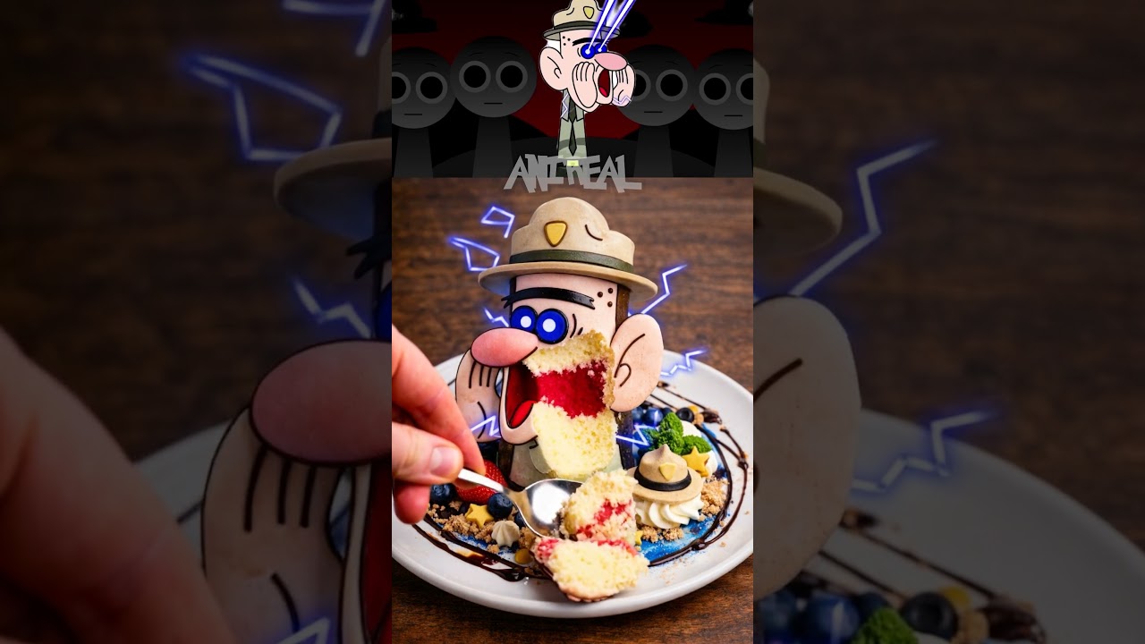 Incredibox Sprunki OC - City Boy but Cake In Real Life!